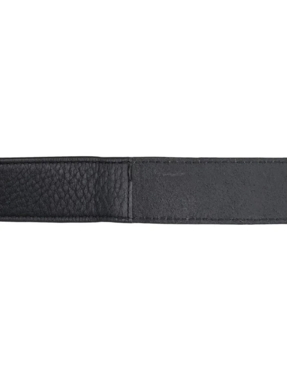Balenciaga Bodruopuna Buckle Leather Belt
